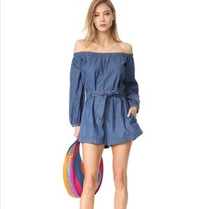 FREE PEOPLE Tangled In Willows Romper